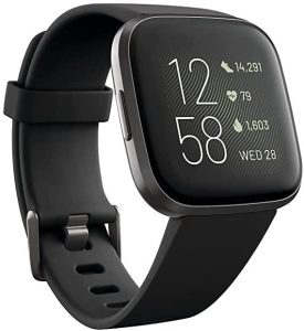 Fitbit Versa 2 Health and Fitness Smartwatch with Heart Rate, Music, Alexa Built-In, Sleep and Swim