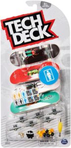 TECH DECK, Ultra DLX Fingerboard 4-Pack, Girl Skateboards