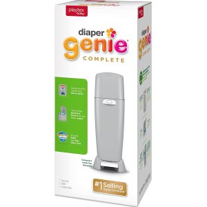 Playtex Diaper Genie Complete Pail with Built-In Odor Controlling Antimicrobial
