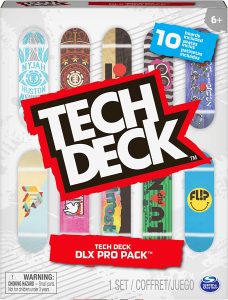 TECH DECK, DLX Pro 10-Pack of Collectible Fingerboards,