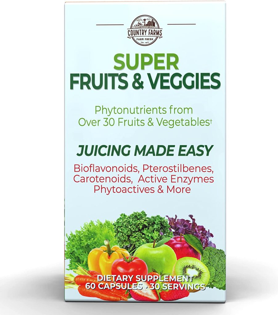 Country Farms Super Fruit and Veggies Capsules