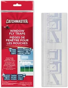 Catchmaster Bug & Fly Clear Window Fly Traps - Pack of 12 Traps