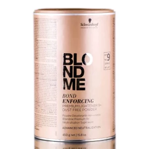 Schwarzkopf BlondMe Bond Enforcing Premium Lightener 9+ Dust Free Powder 