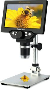 7 inch LCD Digital USB Microscope,Koolertron 12MP 1-1200X Magnification Handheld Camera Video Recorder with screen