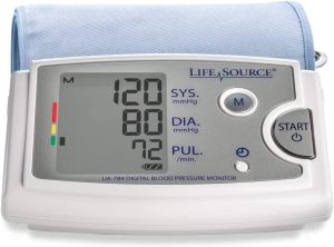 A&D Medical Upper Arm Blood Pressure Monitor with Extra Large Cuff (UA-789AC)