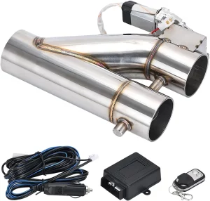 PQY Universal 3 Inch Stainless Steel Exhaust Pipe Kit