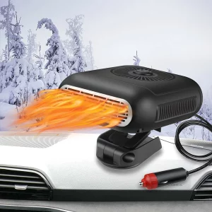 Portable Car Heater, 12V 120W Heater for Car That Plugs Into Cigarette Lighter Car Defroster Fan