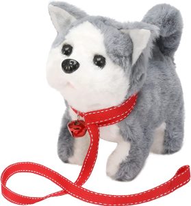 Plush Husky Dog Toy Puppy Electronic Interactive Dog