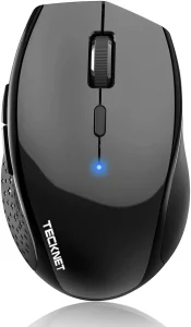 TECKNET Bluetooth Wireless Mouse, 3200 DPI Computer Mouse, 24-Month Battery Life