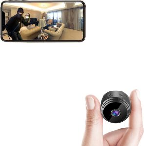 AREBI Hidden Cameras for Home Security, 1080p HD Mini Spy Camera