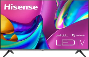 Hisense A4 Series 40-Inch Class FHD Smart Android TV with DTS Virtual X, Game & Sports Modes, Chromecast Built-in, Alexa Compatibility