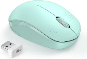 seenda Wireless Mouse, 2.4G Noiseless Mouse with USB Receiver - Portable Computer Mice
