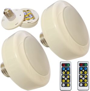2 Pack Battery Operated Light Bulb