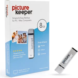 Picture Keeper Photo & Video USB Flash Drive for Mac and PC Computers