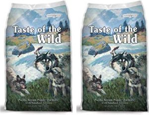 Taste of the Wild 2 Pack Pacific Stream Puppy Dry Dog food.