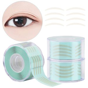 1800 PCS Breathable Eyelid Tape, Lorvain 3 Rolls Single-sided Eye Stickers