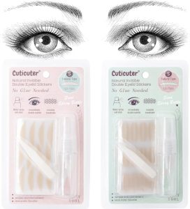 Cuticuter 240Pieces Double Eyelid Tape
