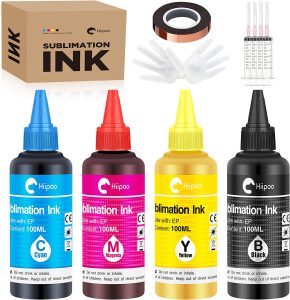Hiipoo Sublimation Ink with Heat Tape Refill