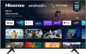 Hisense 50A6G 50-Inch 4K Ultra HD Android Smart TV with Alexa Compatibility 