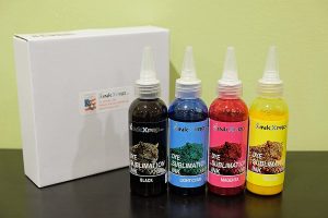 INKXPRO 4 X 100ml Professional True Color Sublimation Ink Refill