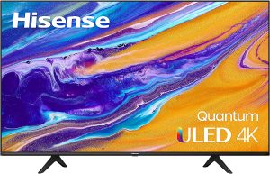 Hisense ULED 4K Premium 55U6G Quantum Dot QLED Series 55-Inch Android 4K Smart TV