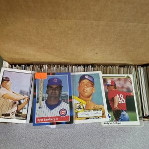 600 Baseball Cards, Including Babe Ruth, Unopened Packs, Many Stars, and Hall-of-Famers.
