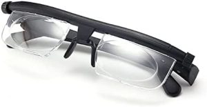 Focus Adjustable Reading Glasses +3D to -6D Diopters 