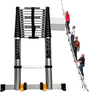 FF Foldable Aluminum Extension Ladder