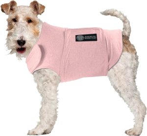 American Kennel Club Calming Coat Medium 19"-24" Chest, Pink