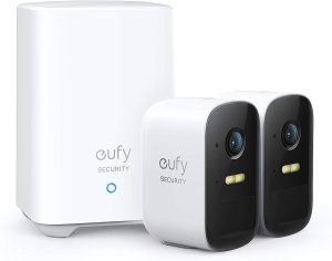 Eufy security, eufyCam 2C 2-Cam Kit, Security Camera Outdoor, Wireless Home Security System