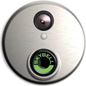 SkyBell SH02300SL HD WiFi Video Doorbell, Silver 